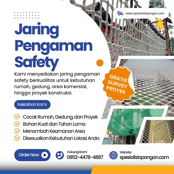jaring pengaman safety