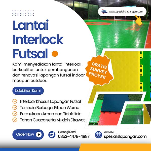 lantai interlock futsal