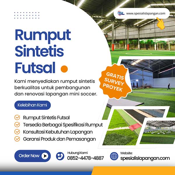 rumput sintetis futsal